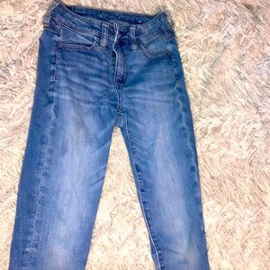 Size 0 brand is American Eagle and next level stretch